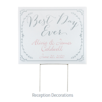 Reception Decorations